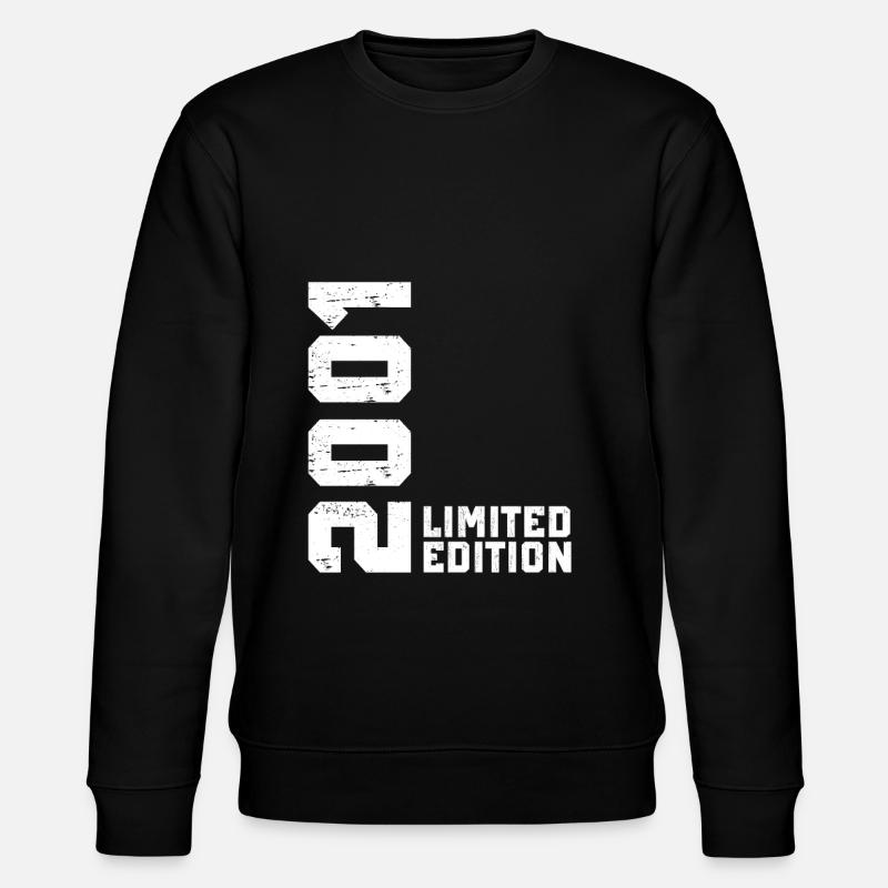 2001 Limited Edition - Stanley/Stella Unisex Bio-Sweatshirt CHANGER  - Schwarz
