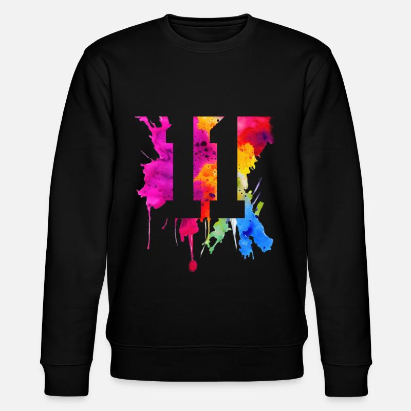 11 ANS 11E ANNIVERSAIRE - Sweat bio CHANGER Stanley/Stella Unisexe - noir