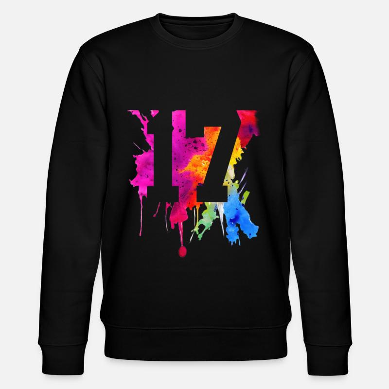17 ANS 17E ANNIVERSAIRE - Sweat bio CHANGER Stanley/Stella Unisexe - noir