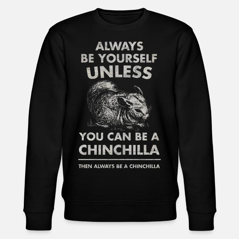 chinchilla - Sweat bio CHANGER Stanley/Stella Unisexe - noir