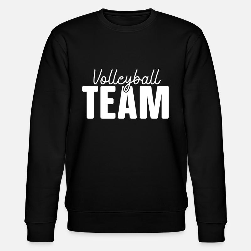 Équipe de volleyball - Sweat bio CHANGER Stanley/Stella Unisexe - noir