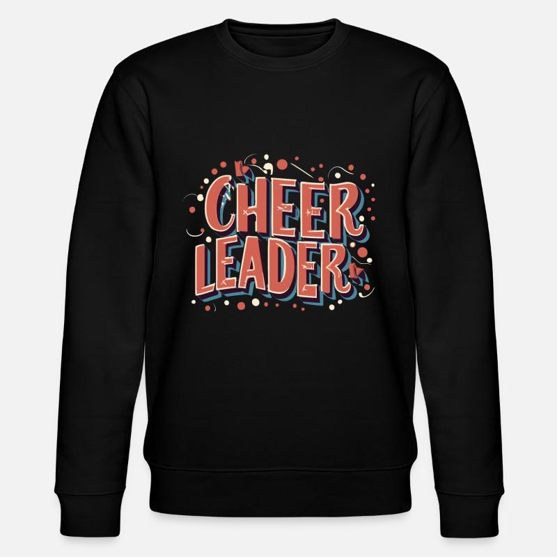 Cheerleading - Stanley/Stella Unisex Bio-Sweatshirt CHANGER  - Schwarz