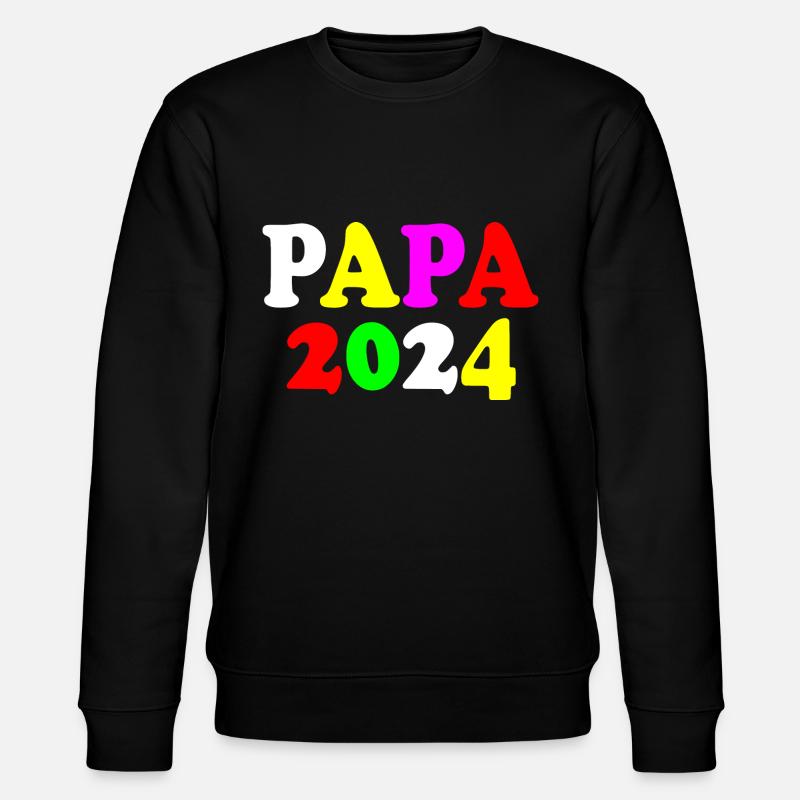 Papa 2024 - Stanley/Stella CHANGER Unisex Organic Sweatshirt - black