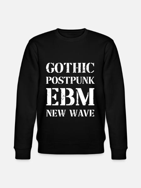 Gothic Postpunk - Stanley/Stella Unisex Bio-Sweatshirt CHANGER - Schwarz