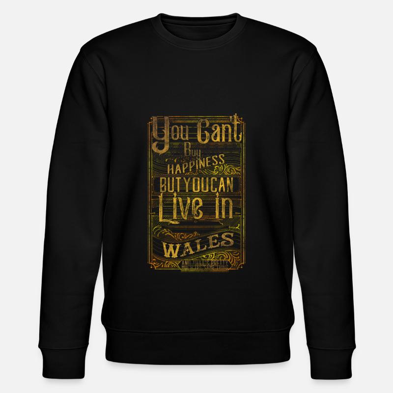 Pays de Galles - Sweat bio CHANGER Stanley/Stella Unisexe - noir