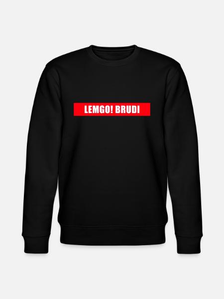 Lemgo! Brudi - Stanley/Stella Unisex Bio-Sweatshirt CHANGER  - Schwarz