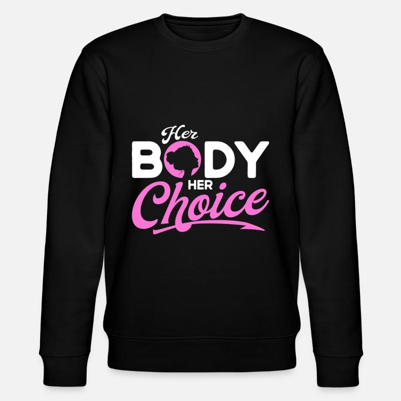 Women's rights Equal rights - Stanley/Stella CHANGER Unisex Organic Sweatshirt - black