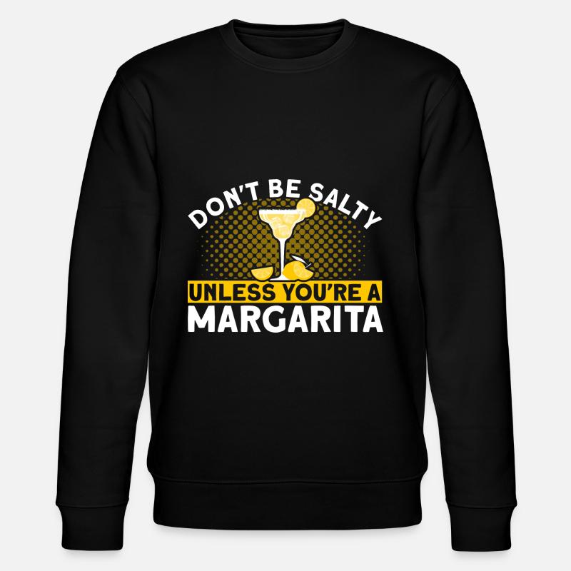 Waiter Bartender Cocktail Bar Gift - Stanley/Stella CHANGER Unisex Organic Sweatshirt - black
