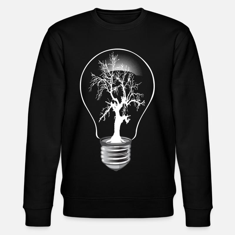 Tree light - Sweat bio CHANGER Stanley/Stella Unisexe - noir