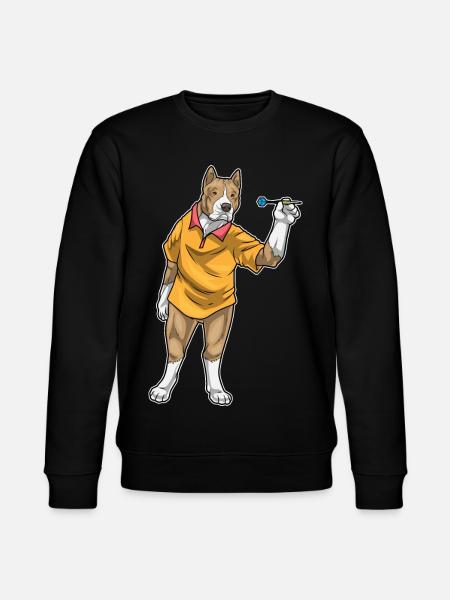 Pitbull Dart Dartpfeil - Stanley/Stella CHANGER Unisex Organic Sweatshirt - black