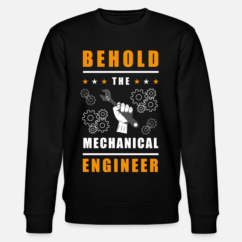 Mechanik-Ingenieur Design - Stanley/Stella Unisex Bio-Sweatshirt CHANGER  - Schwarz