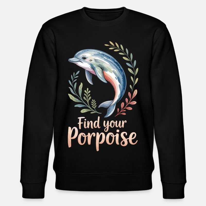 Trouvez votre motivation marsouin - Sweat bio CHANGER Stanley/Stella Unisexe - noir