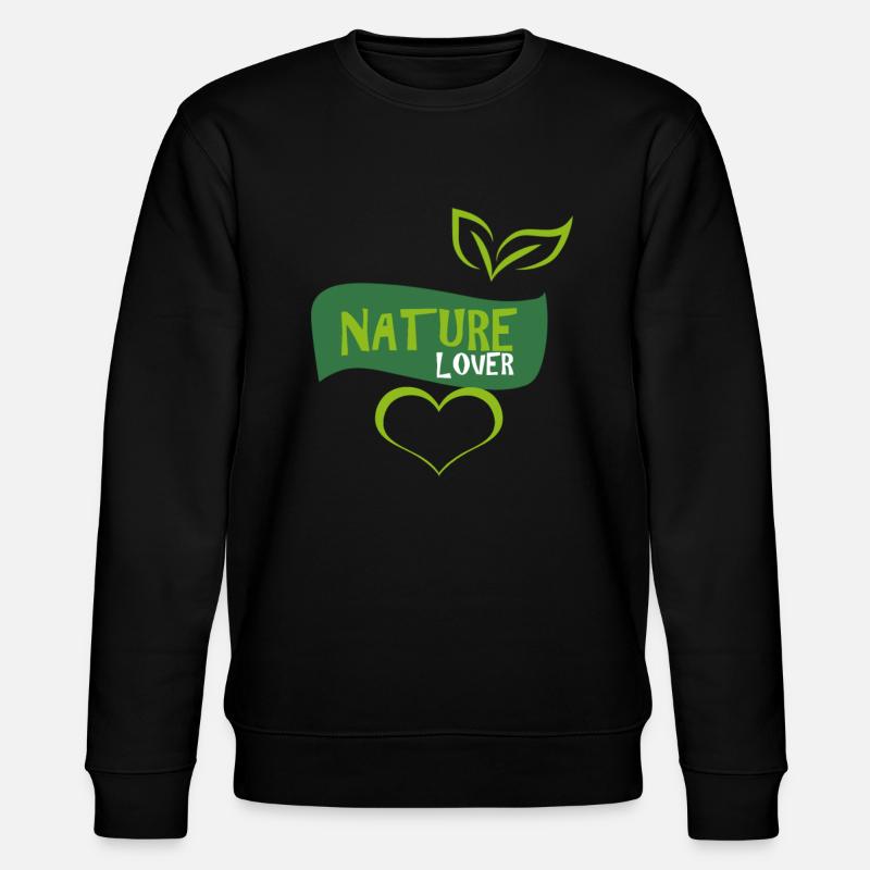 Natur - Stanley/Stella Unisex Bio-Sweatshirt CHANGER  - Schwarz