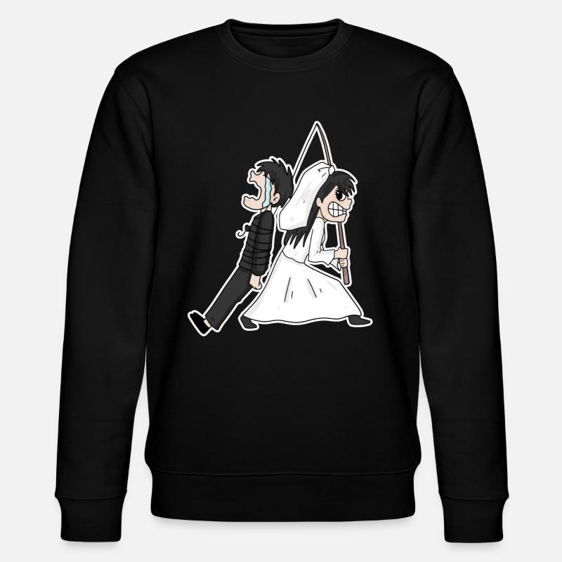 Se marier Mème Drôle - Sweat bio CHANGER Stanley/Stella Unisexe - noir