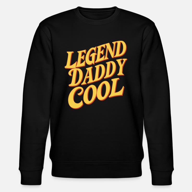 Legend Daddy Cool Unique Motif - Sweat bio CHANGER Stanley/Stella Unisexe - noir