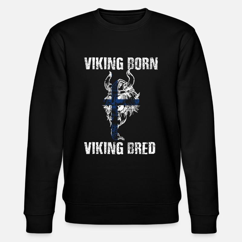 Wikinger Norwegen - Stanley/Stella Unisex Bio-Sweatshirt CHANGER  - Schwarz