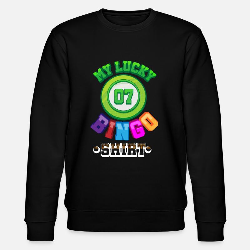 Bingo - Stanley/Stella Unisex Bio-Sweatshirt CHANGER  - Schwarz
