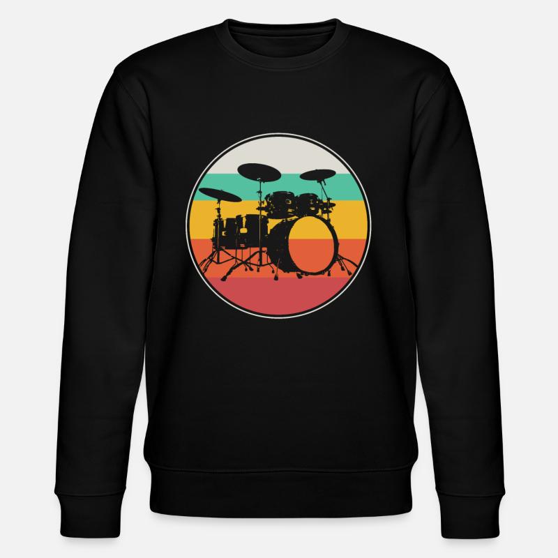 batteur - Sweat bio CHANGER Stanley/Stella Unisexe - noir