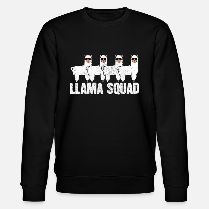 lama - Sweat bio CHANGER Stanley/Stella Unisexe - noir