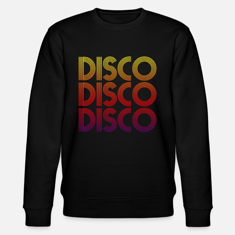 Disko - Stanley/Stella Unisex Bio-Sweatshirt CHANGER  - Schwarz