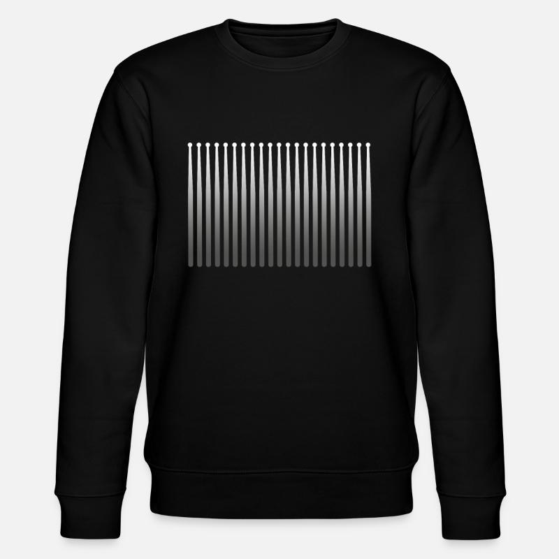 batterie - Sweat bio CHANGER Stanley/Stella Unisexe - noir