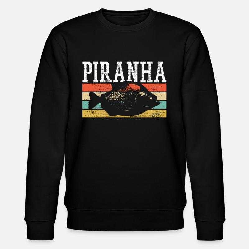 Piranha - Sweat bio CHANGER Stanley/Stella Unisexe - noir