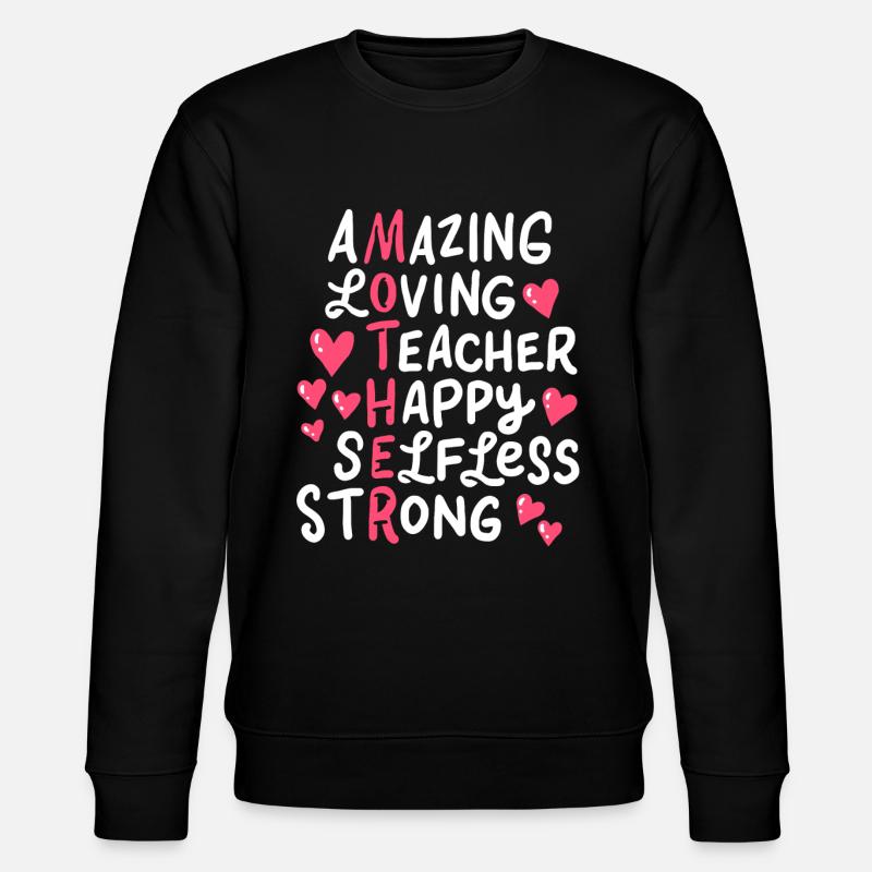 Enseignants - Sweat bio CHANGER Stanley/Stella Unisexe - noir