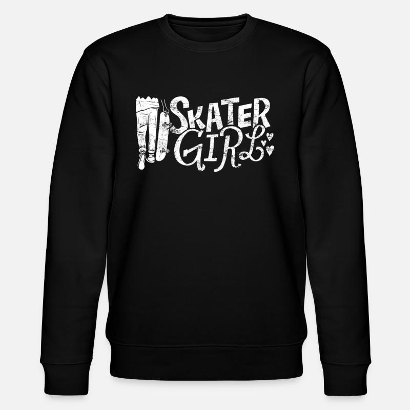 Skateboard Skateboard Skateboard - Stanley/Stella Unisex Bio-Sweatshirt CHANGER - Schwarz