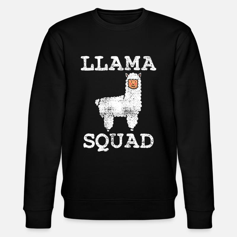 Lama Lama Lama - Sweat bio CHANGER Stanley/Stella Unisexe - noir