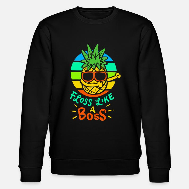 ananas - Sweat bio CHANGER Stanley/Stella Unisexe - noir