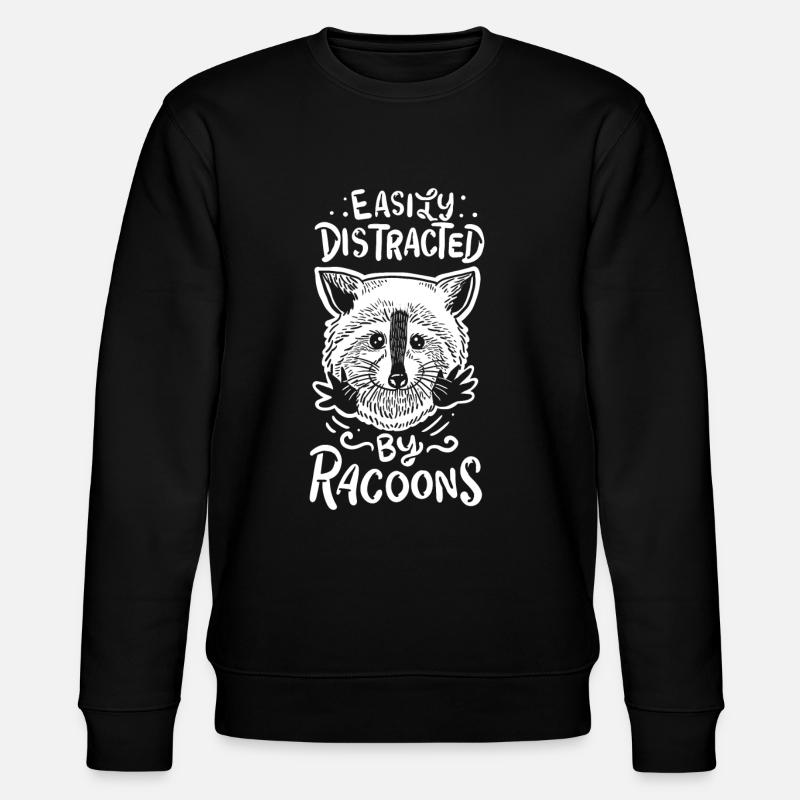 ratons laveurs - Sweat bio CHANGER Stanley/Stella Unisexe - noir