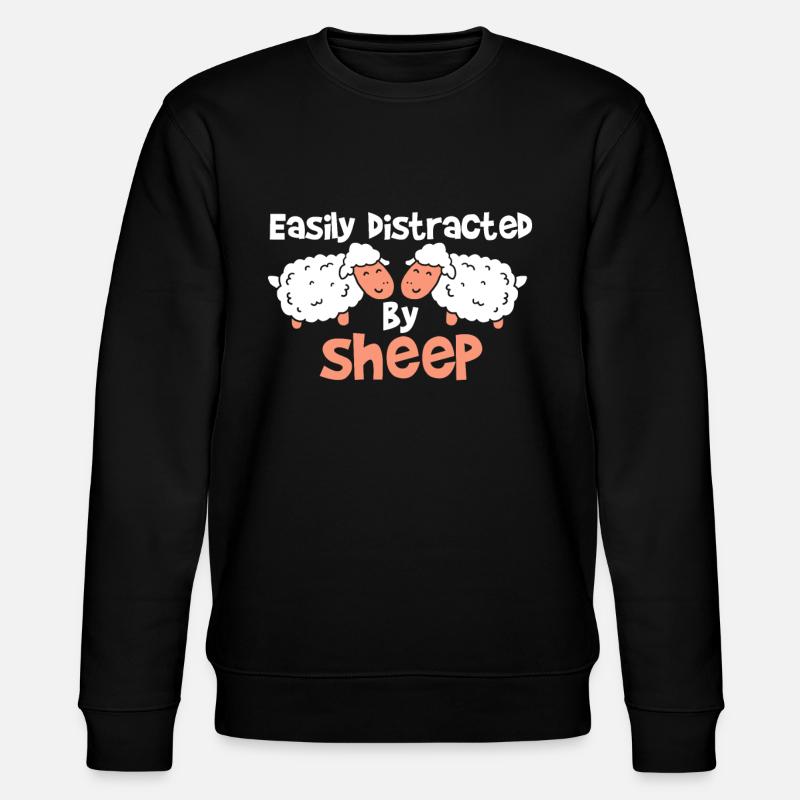 Mouton mouton mouton - Sweat bio CHANGER Stanley/Stella Unisexe - noir
