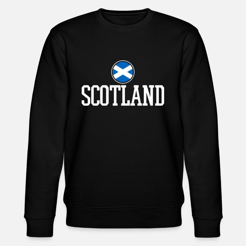 Schottland Scott - Stanley/Stella Unisex Bio-Sweatshirt CHANGER  - Schwarz