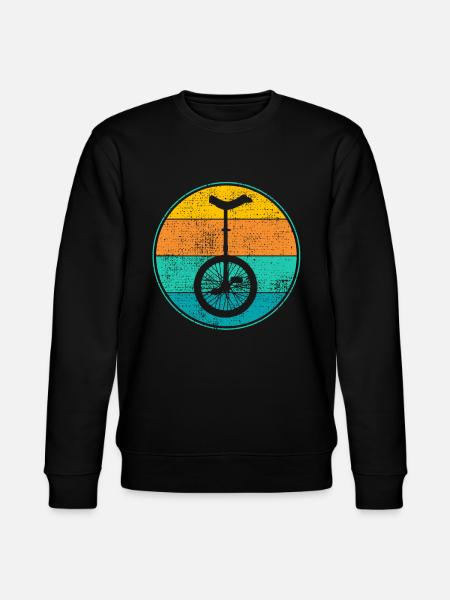 unicycle - Stanley/Stella CHANGER Unisex Organic Sweatshirt - black