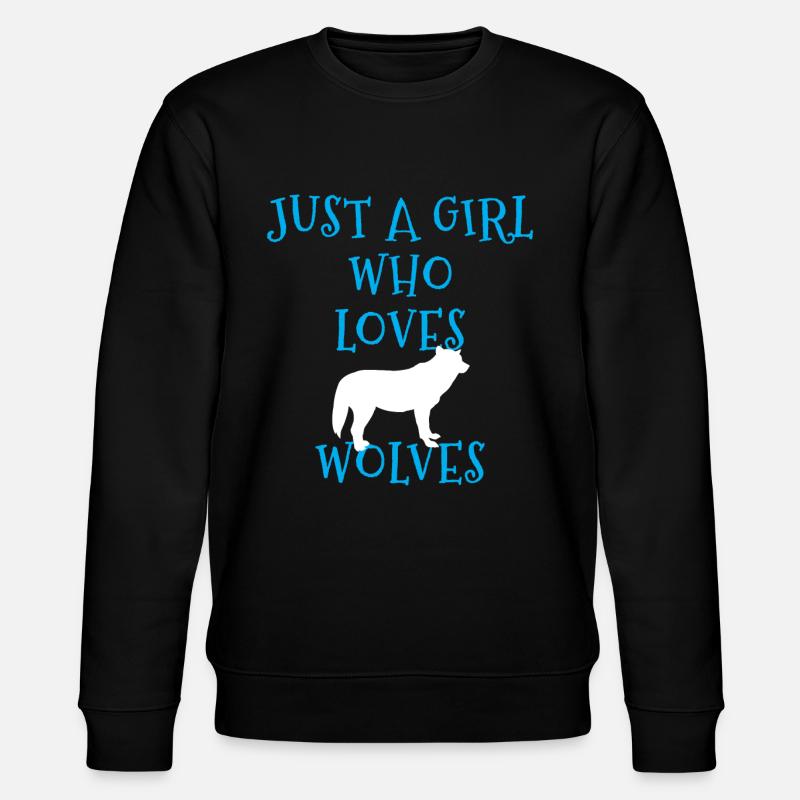 loups loup - Sweat bio CHANGER Stanley/Stella Unisexe - noir