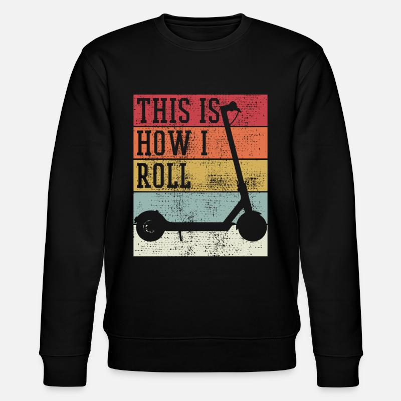 E-Roller - Sweat bio CHANGER Stanley/Stella Unisexe - noir