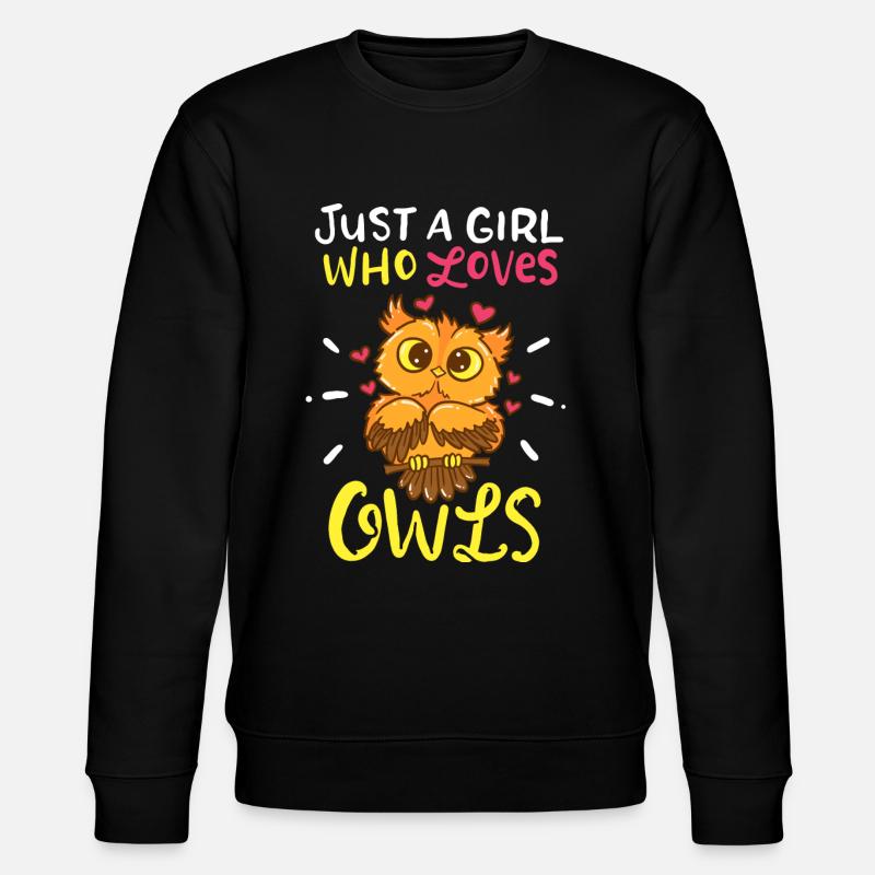 hibou - Sweat bio CHANGER Stanley/Stella Unisexe - noir