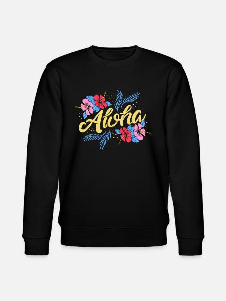 Aloha - Stanley/Stella CHANGER Unisex Organic Sweatshirt - black