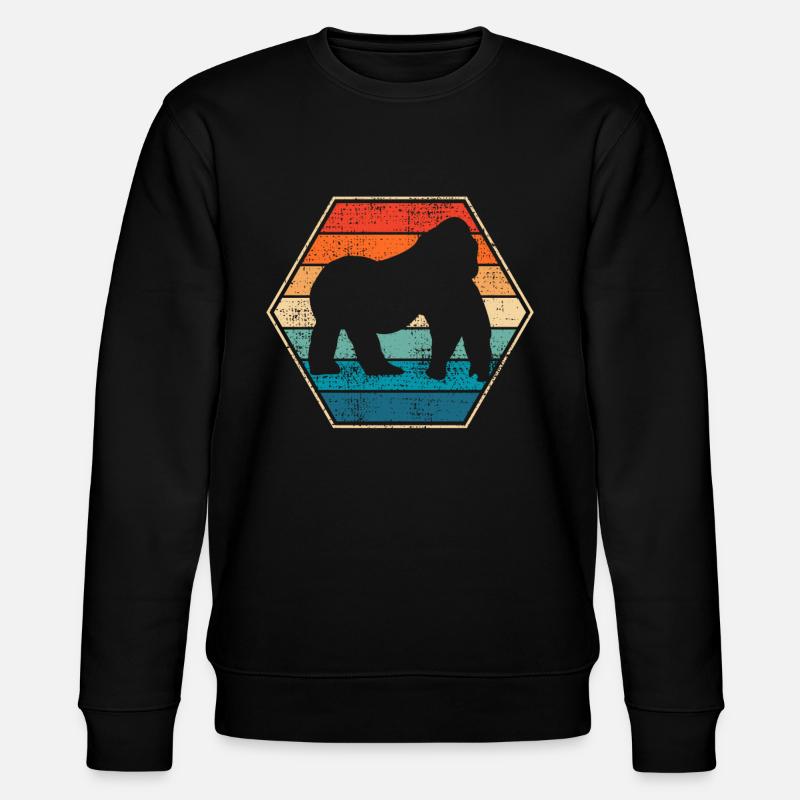 gorilla - Sweat bio CHANGER Stanley/Stella Unisexe - noir
