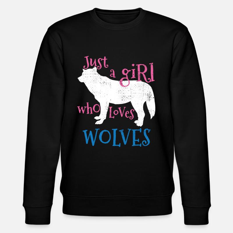 loups - Sweat bio CHANGER Stanley/Stella Unisexe - noir