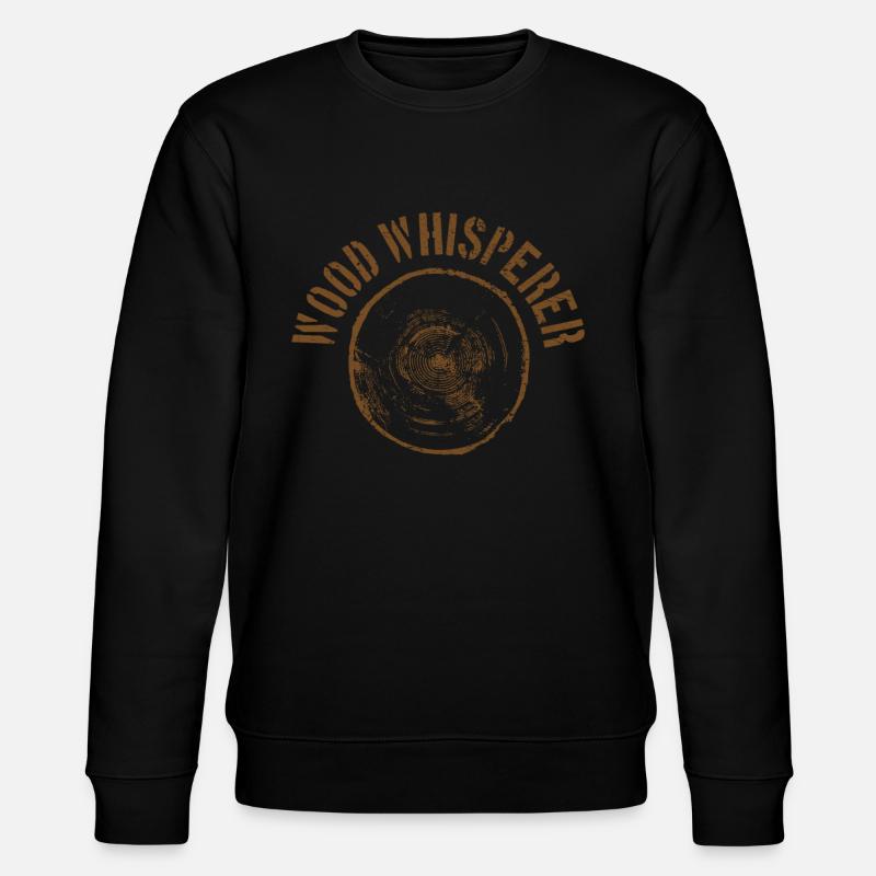 Travail du bois - Sweat bio CHANGER Stanley/Stella Unisexe - noir