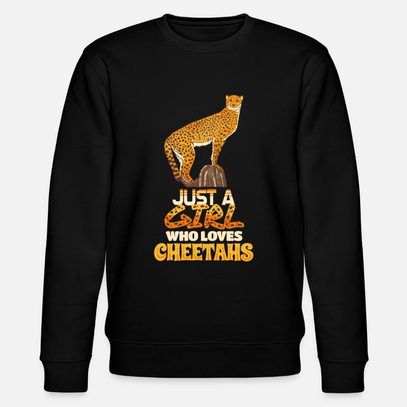 guépard - Sweat bio CHANGER Stanley/Stella Unisexe - noir