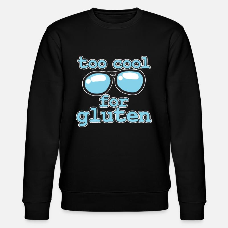 Gluten - Stanley/Stella Unisex Bio-Sweatshirt CHANGER  - Schwarz