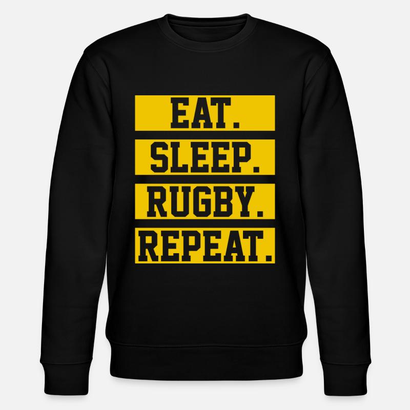 rugby - Stanley/Stella CHANGER Unisex Organic Sweatshirt - black