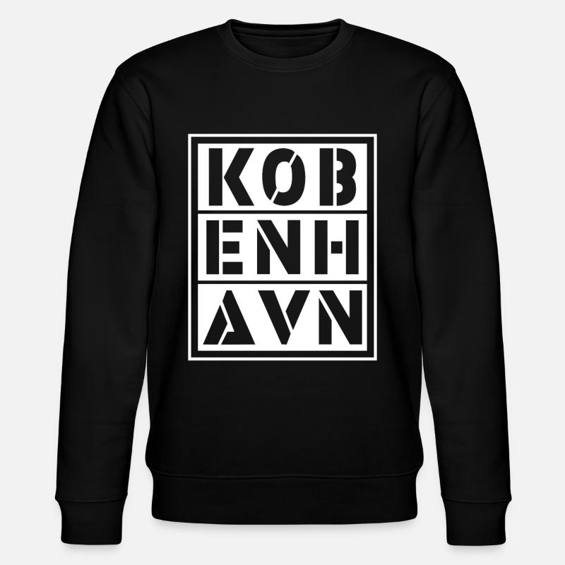 Copenhague - Sweat bio CHANGER Stanley/Stella Unisexe - noir
