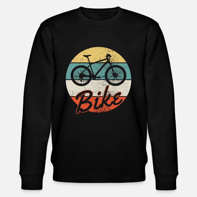 Radfahren MTB - Stanley/Stella Unisex Bio-Sweatshirt CHANGER  - Schwarz