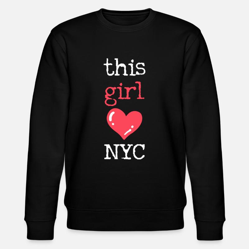 New York - Stanley/Stella Unisex Bio-Sweatshirt CHANGER  - Schwarz