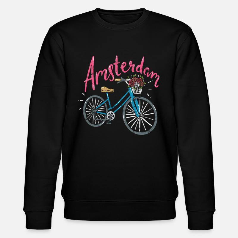 Amsterdam - Stanley/Stella Unisex Bio-Sweatshirt CHANGER  - Schwarz