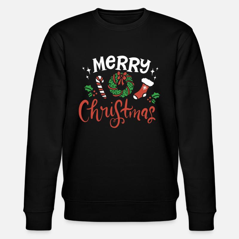 Joyeux noel - Sweat bio CHANGER Stanley/Stella Unisexe - noir