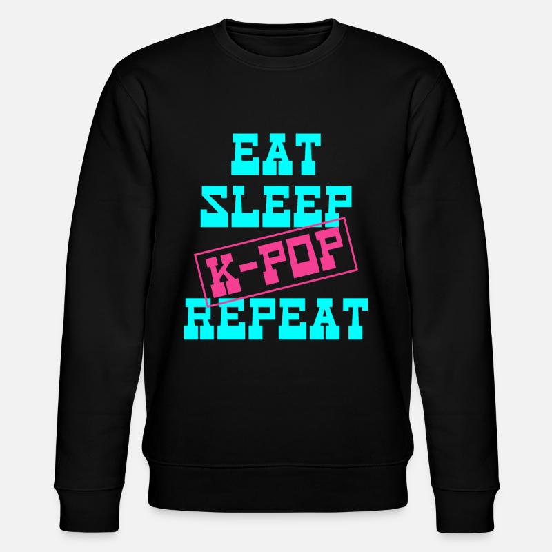 K-Pop - Stanley/Stella Unisex Bio-Sweatshirt CHANGER  - Schwarz